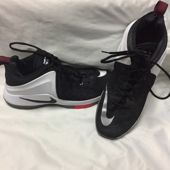 Nike Other - Nike Zoom witness shoes size 12 black white mens